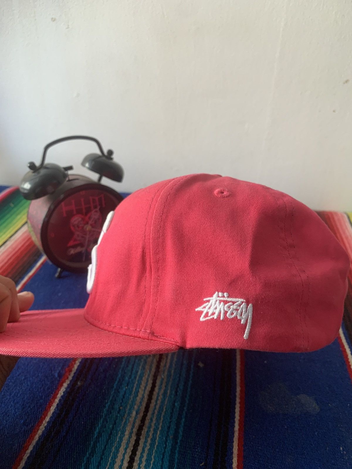 Stussy X Starter Full Emboirreded Snapback Hat