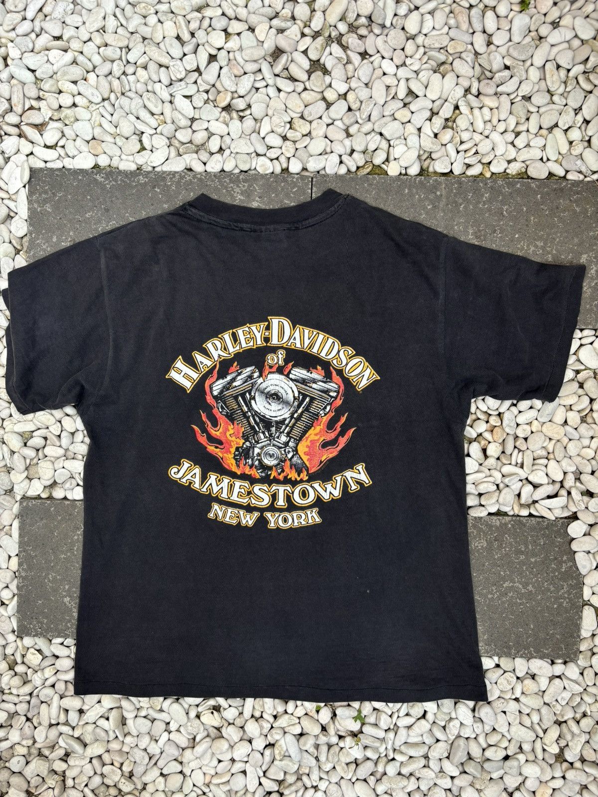 Harley Davidson × Vintage Harley Davidson Vintage 92 Jamestown New York Size US L / EU 52-54 / 3 - 11 Thumbnail