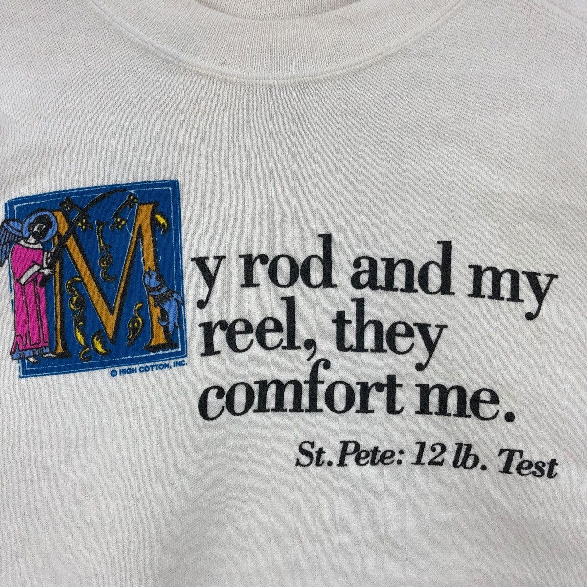 Vintage Vintage ROD AND REEL Fishing St Pete Crewneck Sweatshirt Size US XXL / EU 58 / 5 - 3 Thumbnail