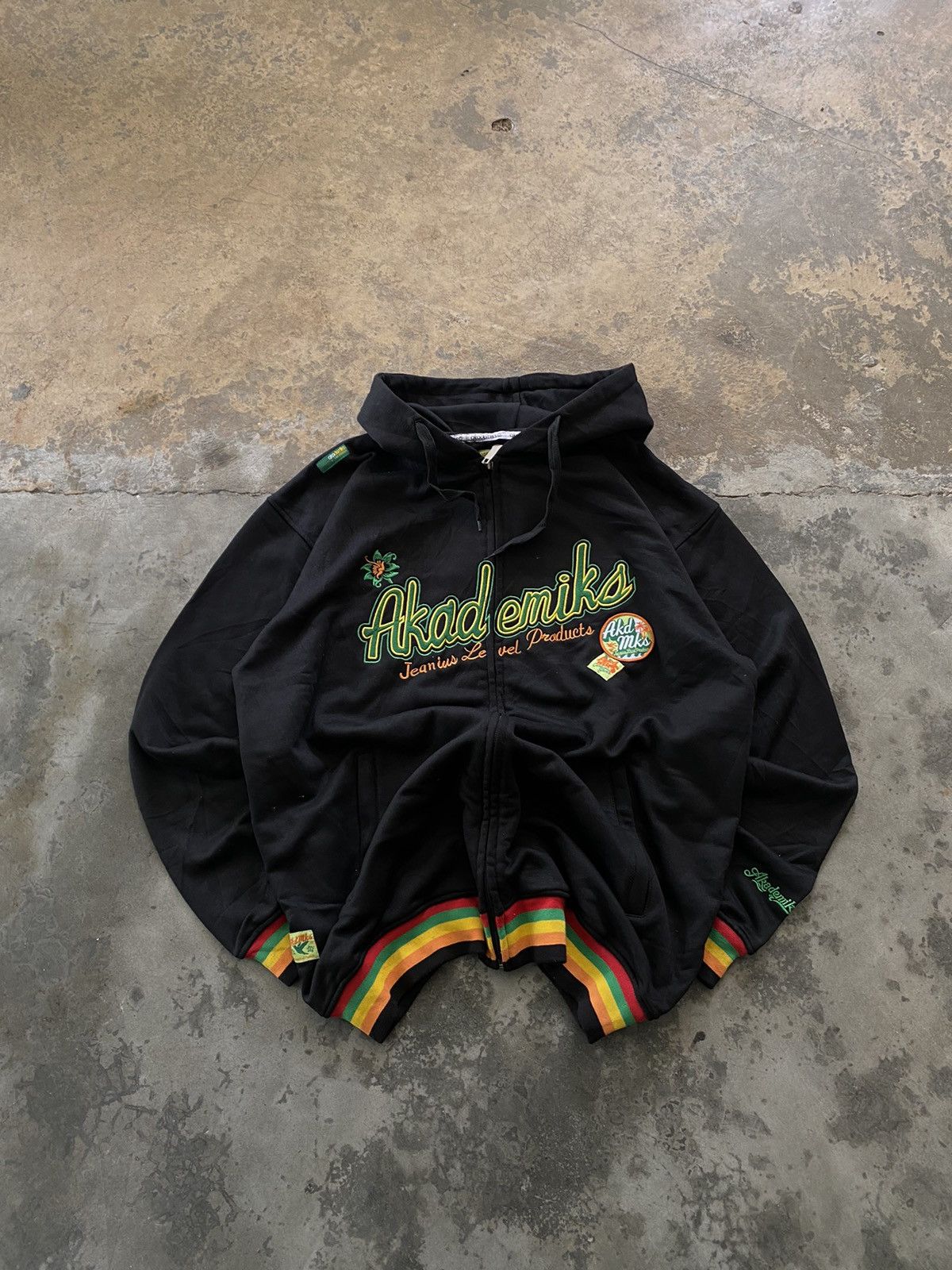 Japanese Brand AKADEMIKS DEADSTOCK HOODIE X SOUTHPOLE X ECKO X JNCO X FUBU Size US XXL / EU 58 / 5 - 1 Thumbnail