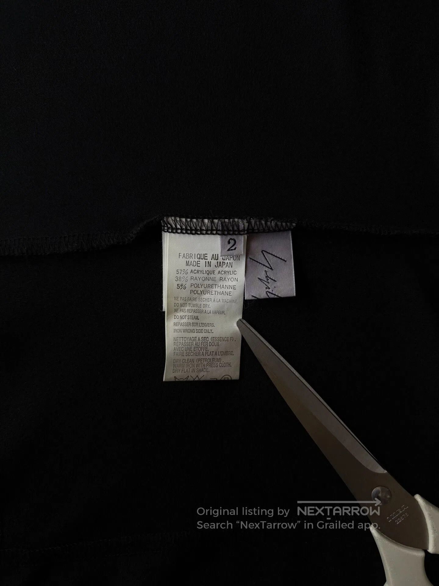Yohji Yamamoto Yohji Yamamoto Femme Minimalist Cardigan. Size M / US 6-8 / IT 42-44 - 6 Thumbnail