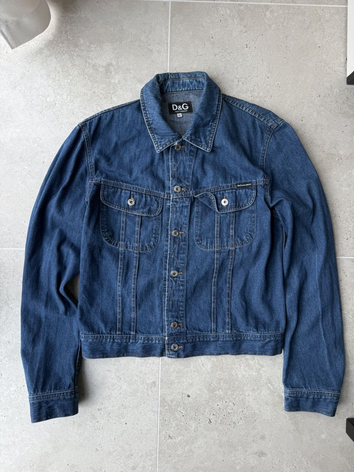 Dolce & Gabbana Vintage Dolce & Gabbana Denim Jacket Size XL / US 12-14 / IT 48-50 - 1 Thumbnail