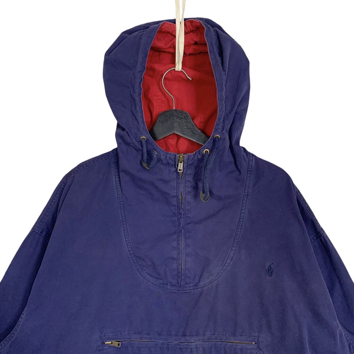 Polo Ralph Lauren × Ralph Lauren Vintage Polo by Ralph Lauren Hoodie Windbreker Size XL Size US XL / EU 56 / 4 - 2 Thumbnail
