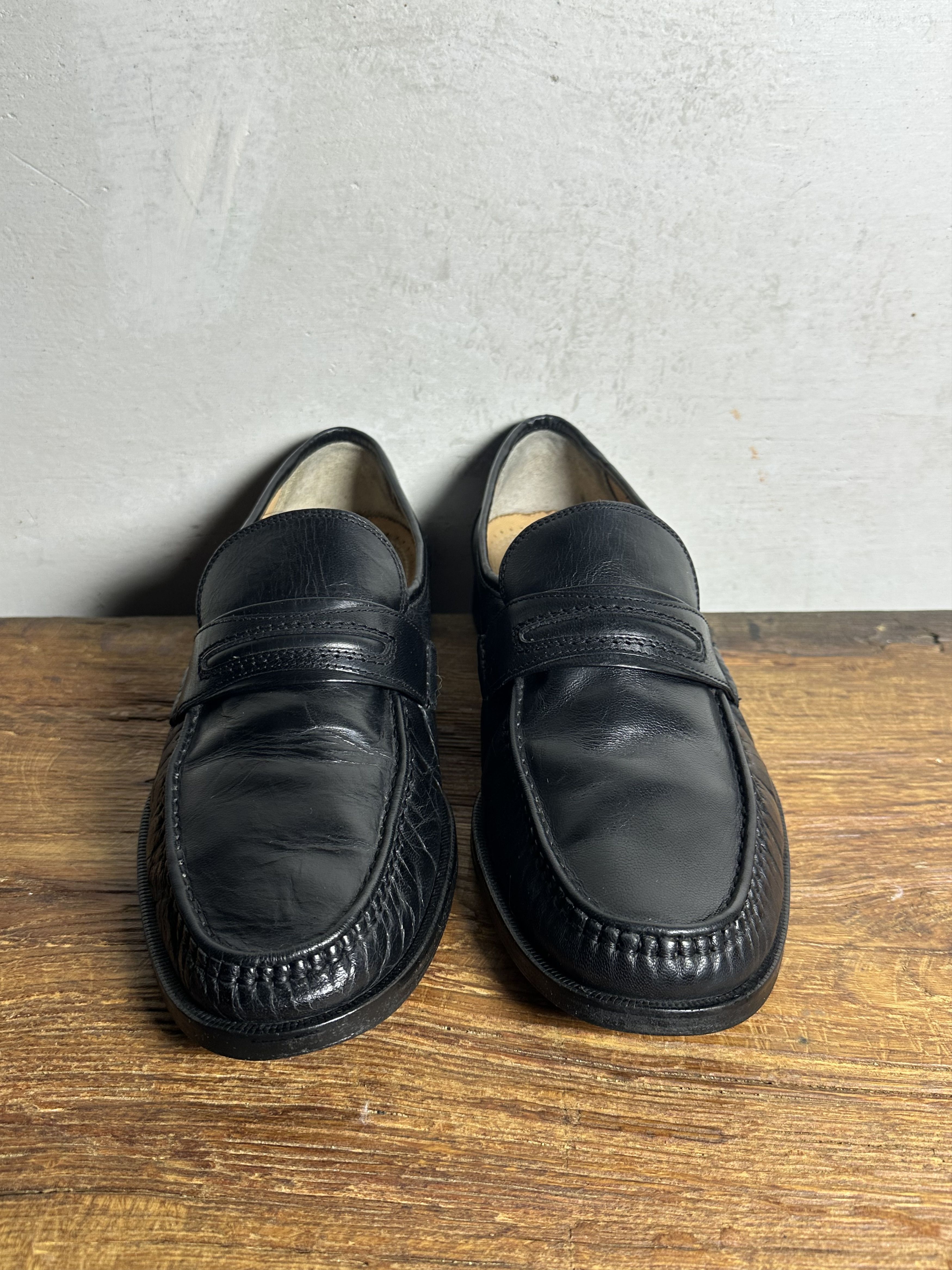Handmade Custom Ordered Leather Loafers from Antonio Barnieri Size US 11 / EU 44 - 7 Thumbnail