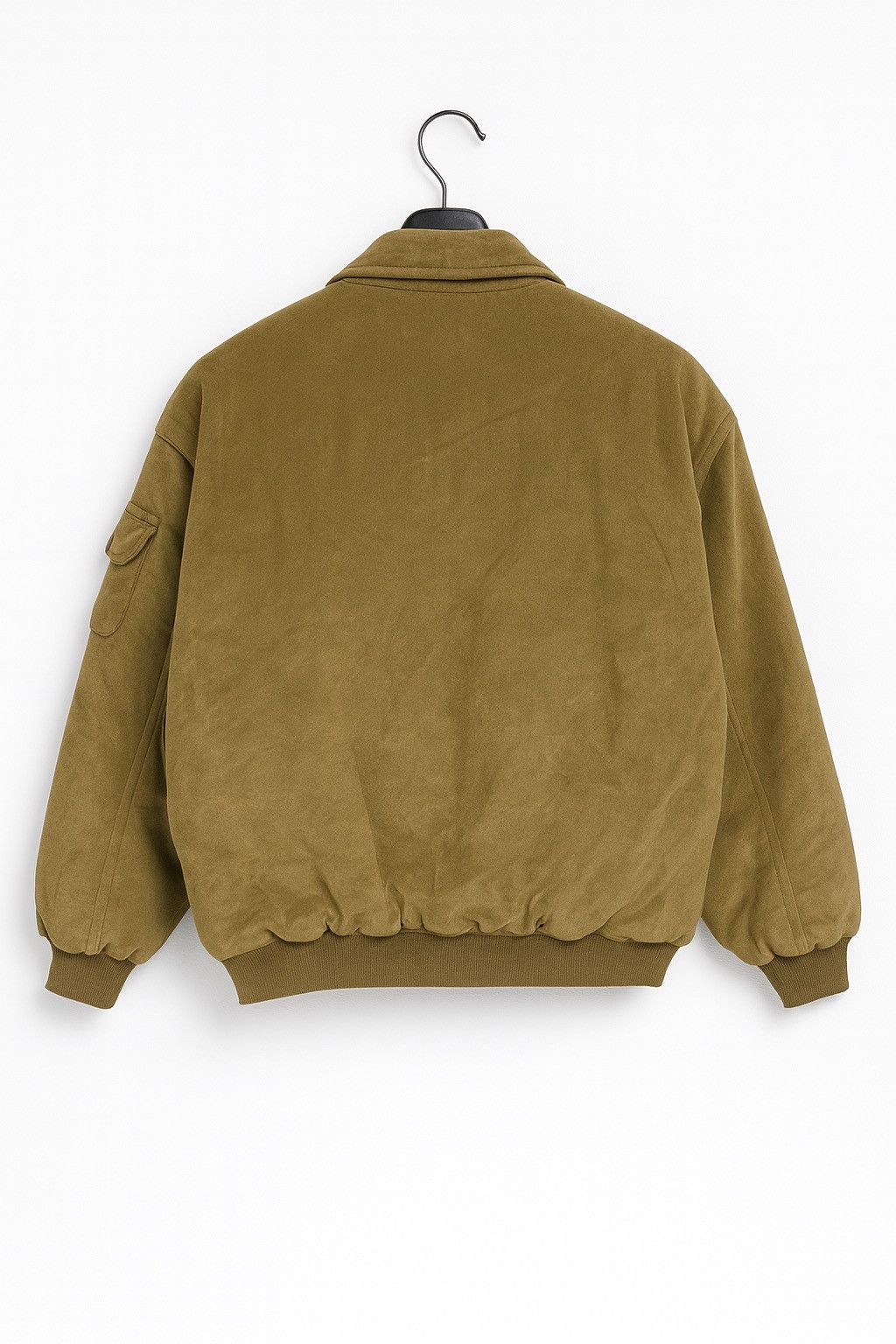 Japanese Brand Urban Express Vintage Olive Bomber Jacket Style Texture Size US M / EU 48-50 / 2 - 2 Thumbnail