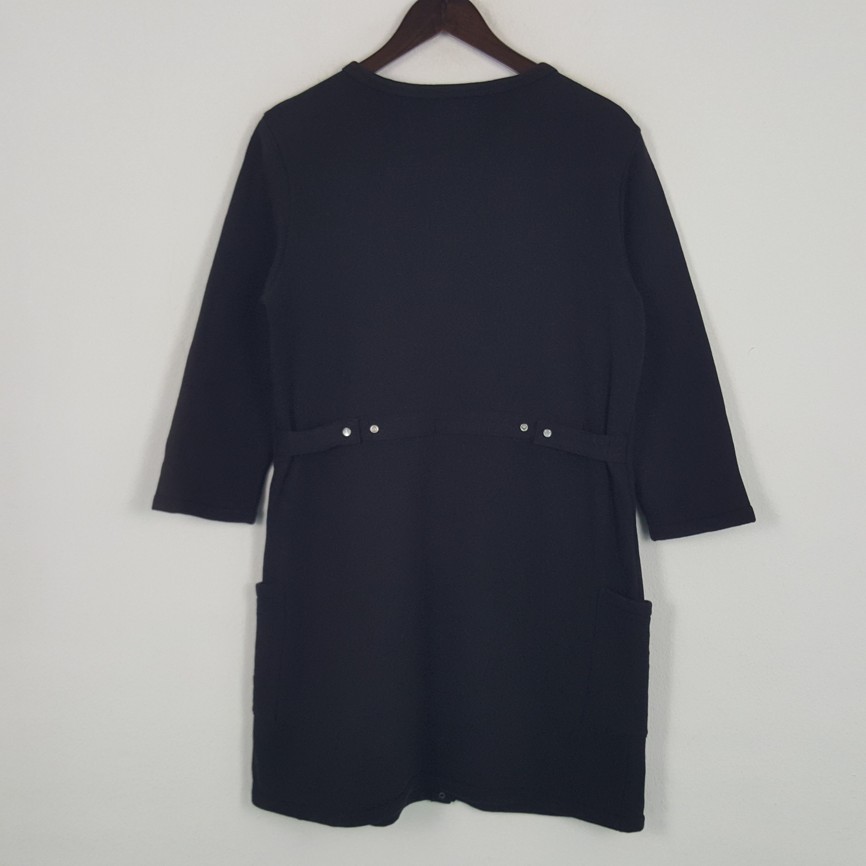 Vintage × agnes b. Vintage Agnes B. Paris Clip Up Button Coat Jacket Size M / US 6-8 / IT 42-44 - 4 Thumbnail