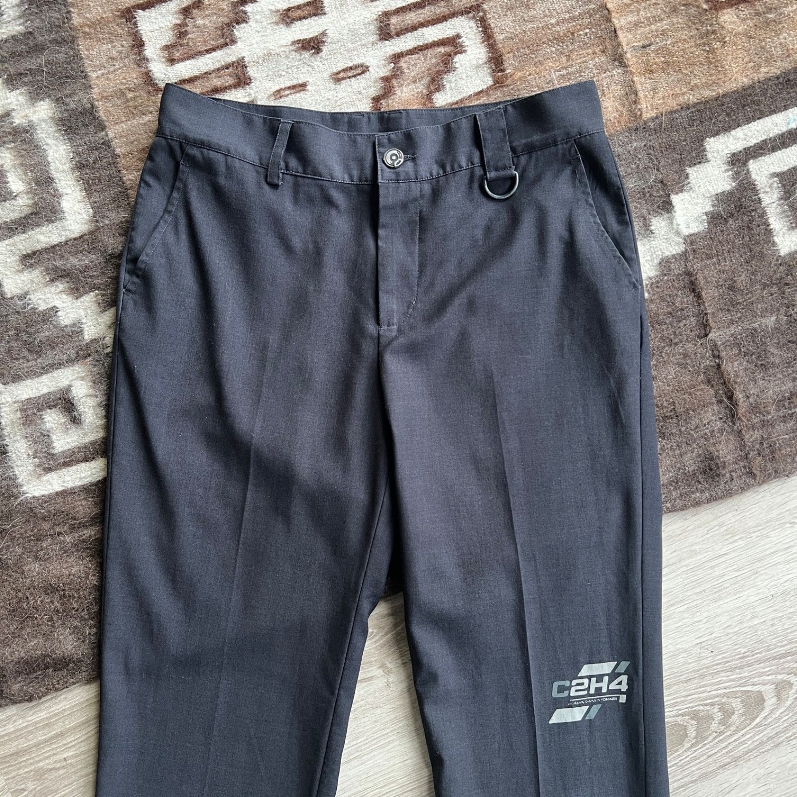 C2H4 C2H4 “Post Human Era” FM 2020 Cyberpunk Black Pants Tech Tro Size US 32 / EU 48 - 3 Thumbnail
