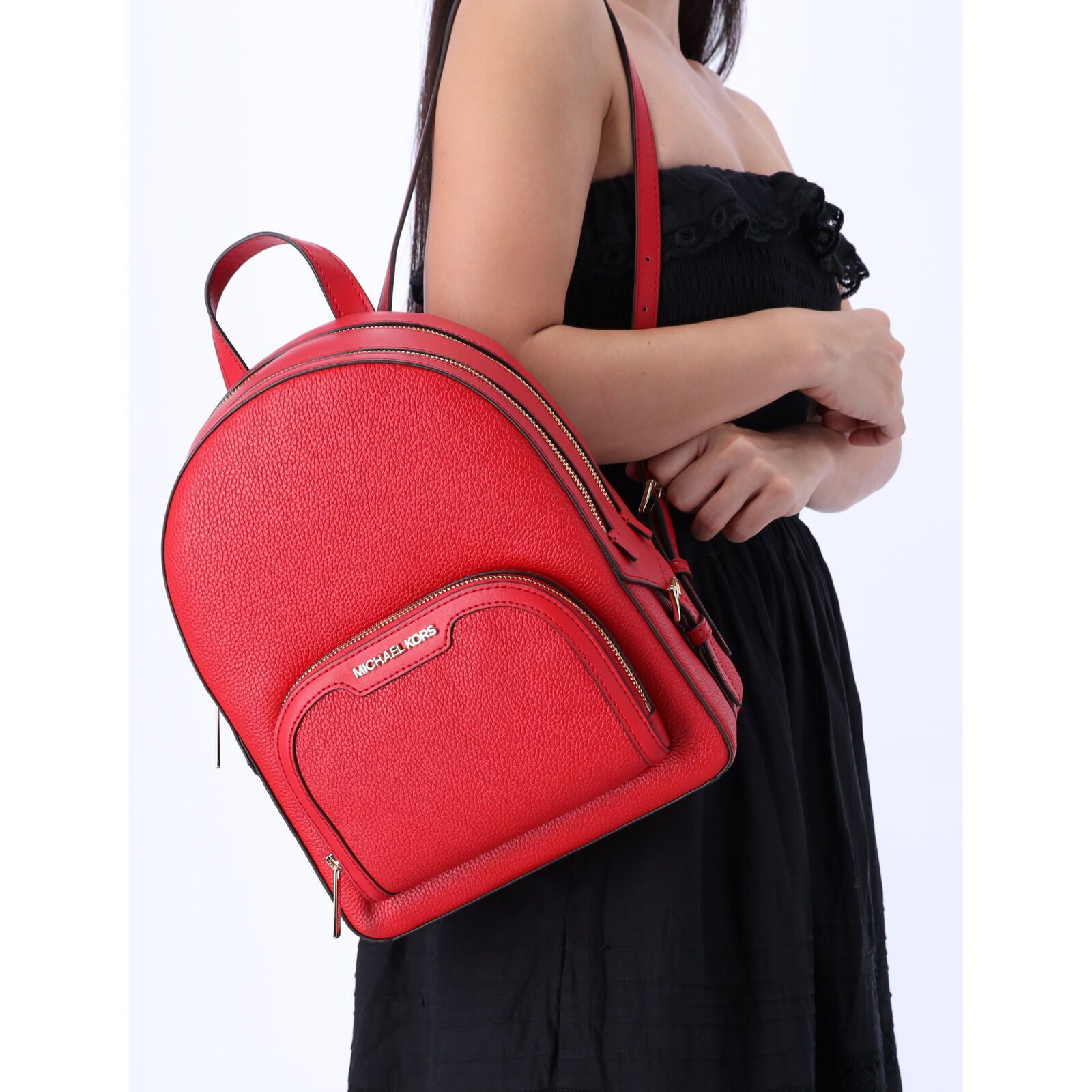 Michael kors backpack red shop