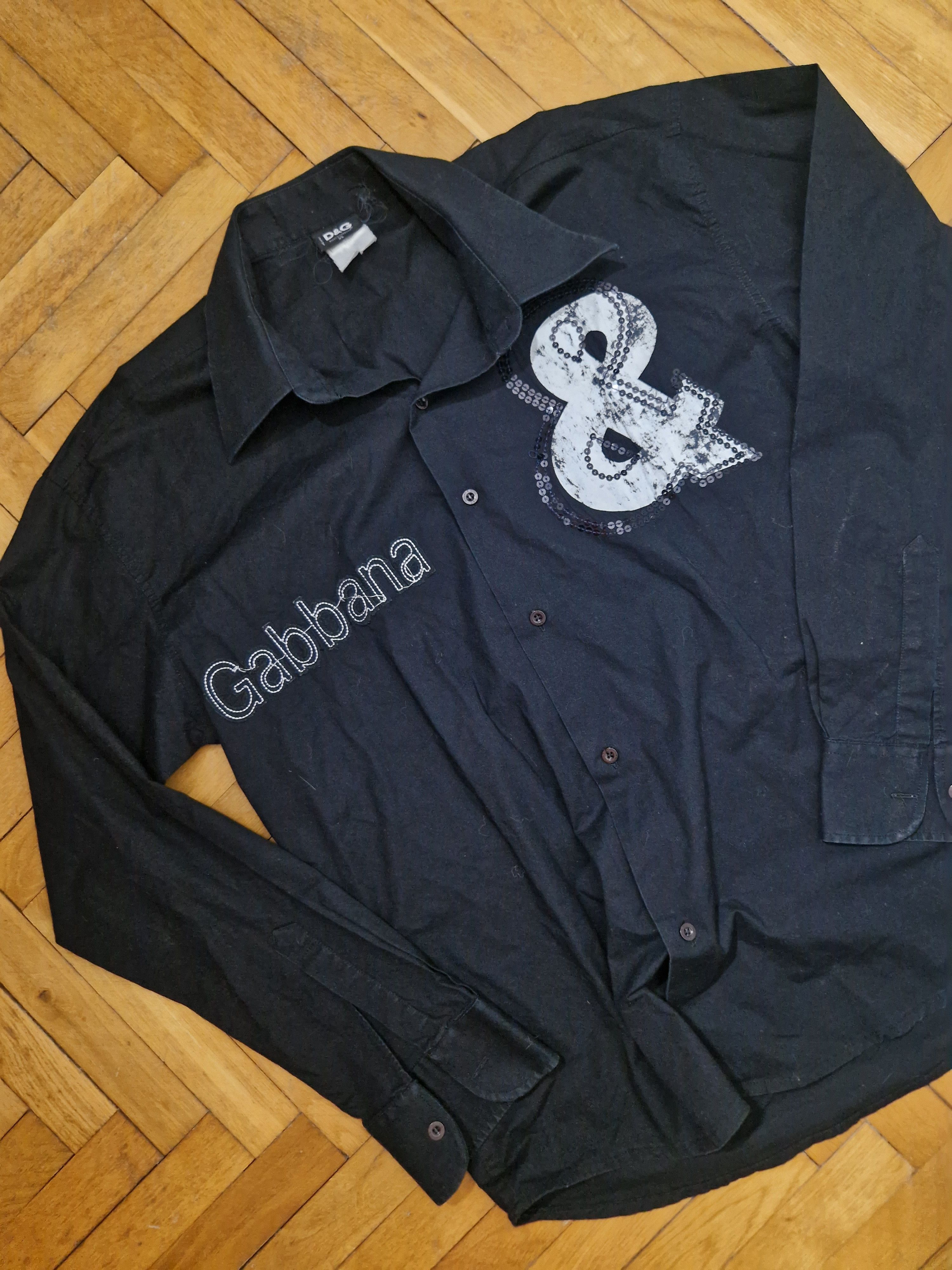 Dolce & Gabbana Dolce&Gabbana D&G black shirt Size US L / EU 52-54 / 3 - 5 Thumbnail