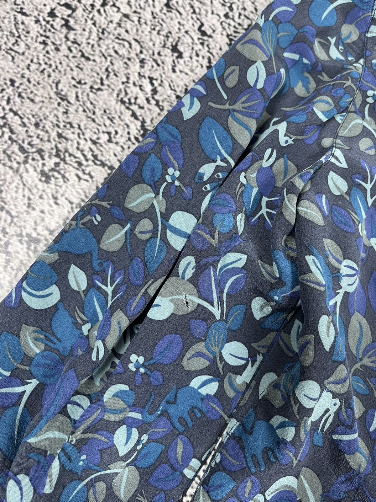 Weekend Max Mara Vintage Max Mara Weekend Silk Floral Shirt Top size S Size S / US 4 / IT 40 - 7 Thumbnail