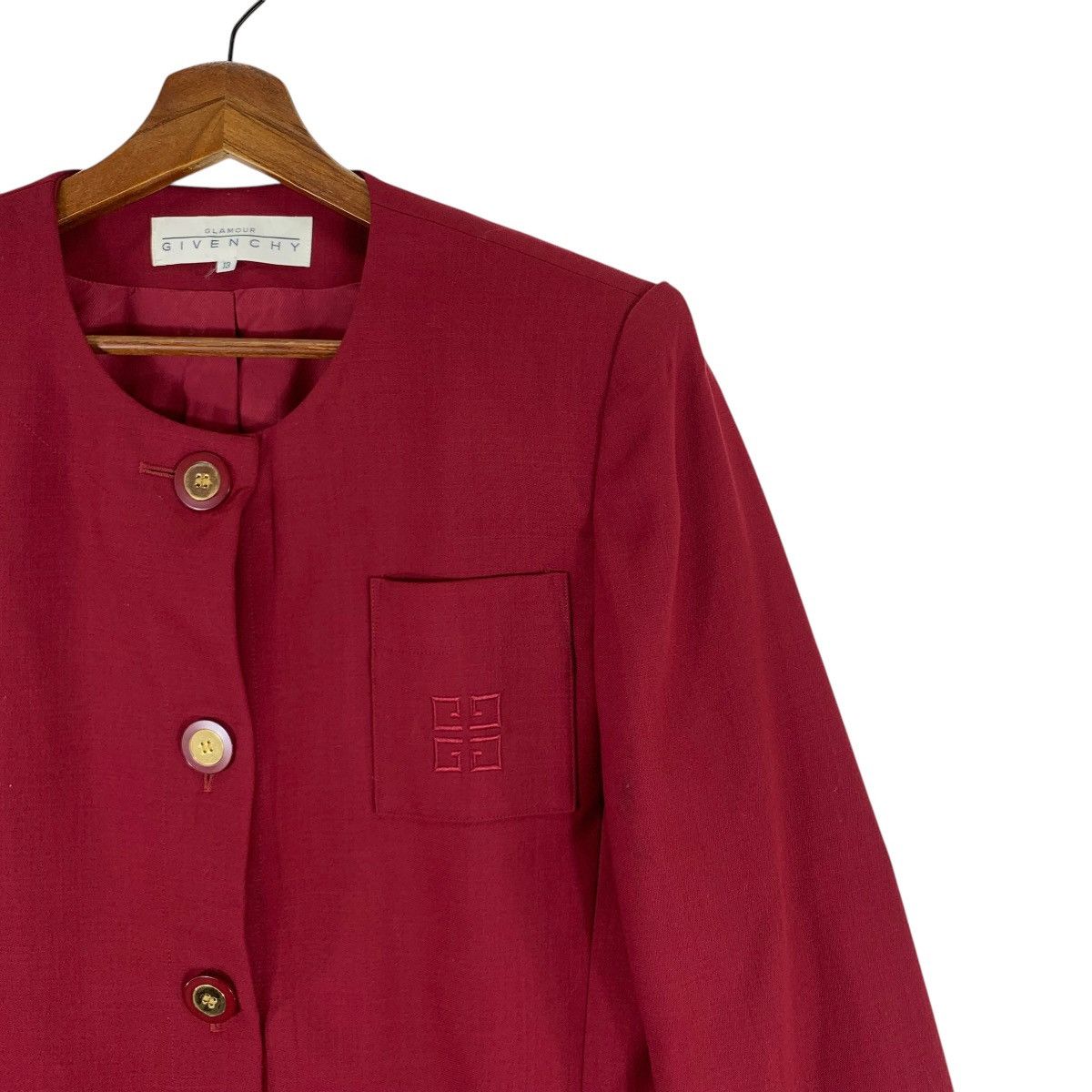 Givenchy VINTAGE GIVENCHY GLAMOUR WOMEN BUTTON JACKET Size M / US 6-8 / IT 42-44 - 6 Thumbnail