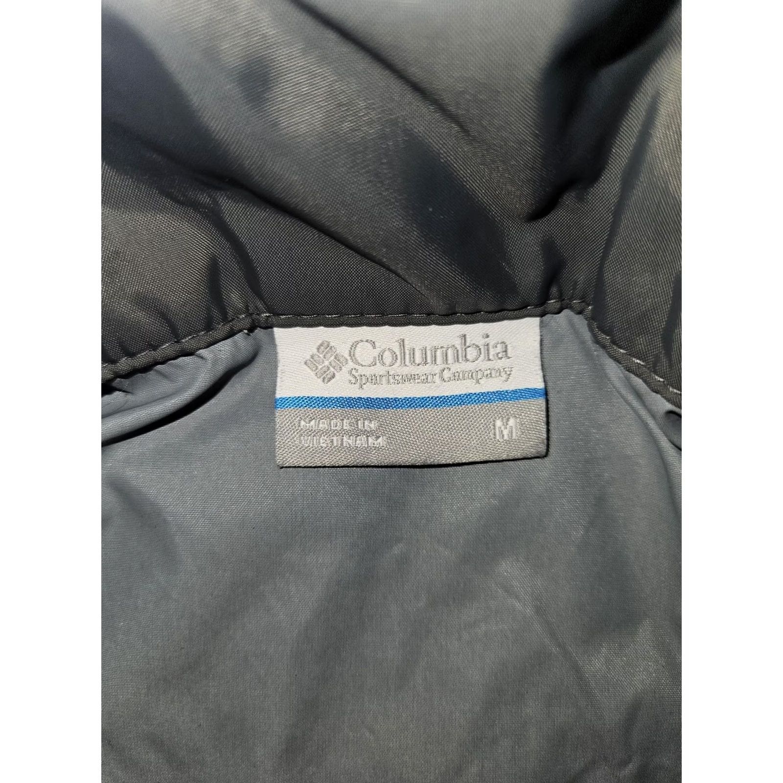 Vintage Columbia Jacket Mens Medium Red Gray Hooded Windbreaker Full Zip Outdoors Coat Size US M / EU 48-50 / 2 - 2 Thumbnail