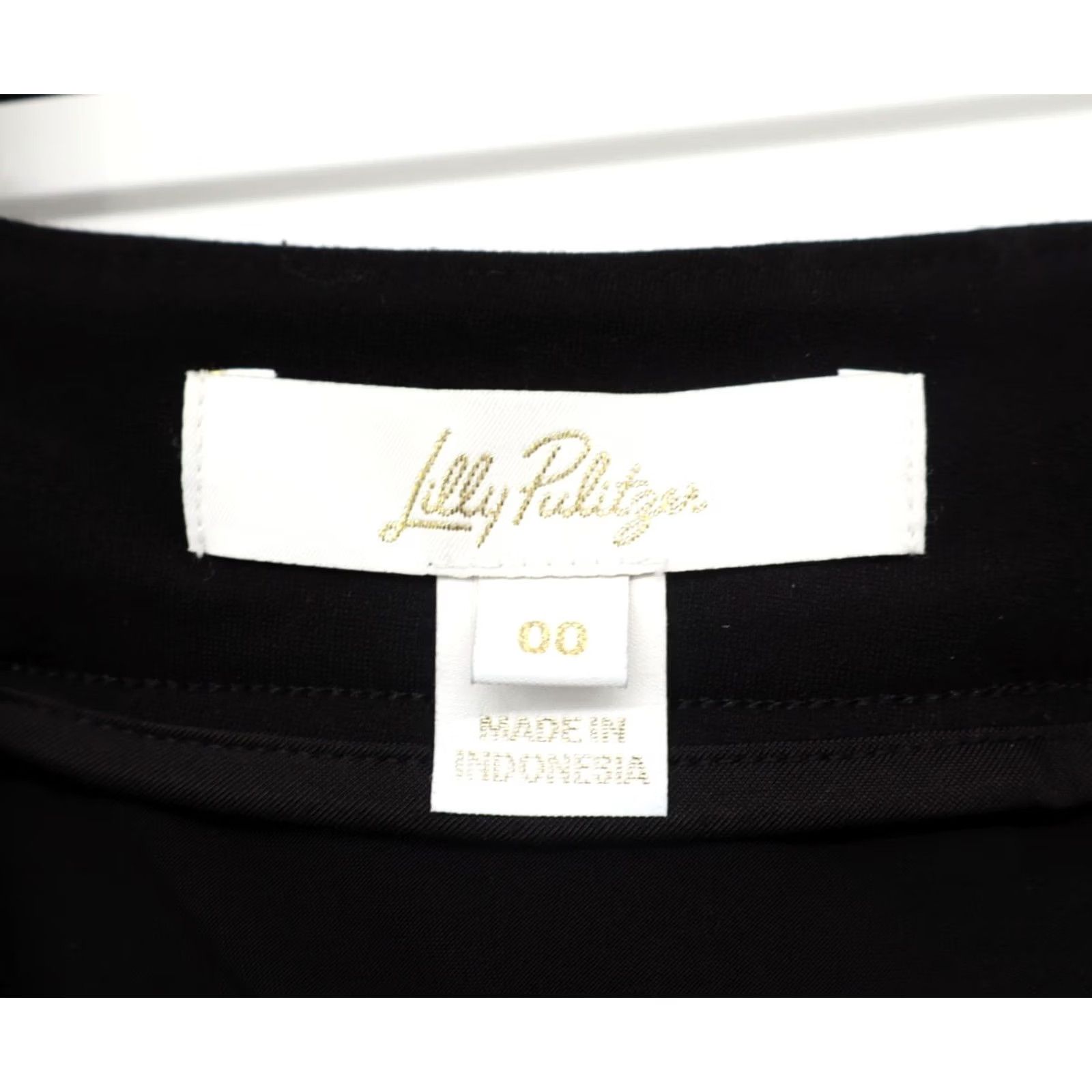 Lilly Pulitzer Lilly Pulitzer Women's Delvey Mini Skort Black Sz 00 Size 24" / US 00 / IT 34 - 4 Thumbnail