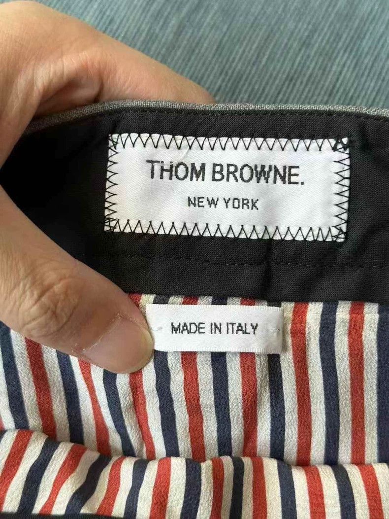 Thom Browne Thom Browne Medium grey pleated skirt Size 25" / US 0 / IT 36 - 3 Thumbnail