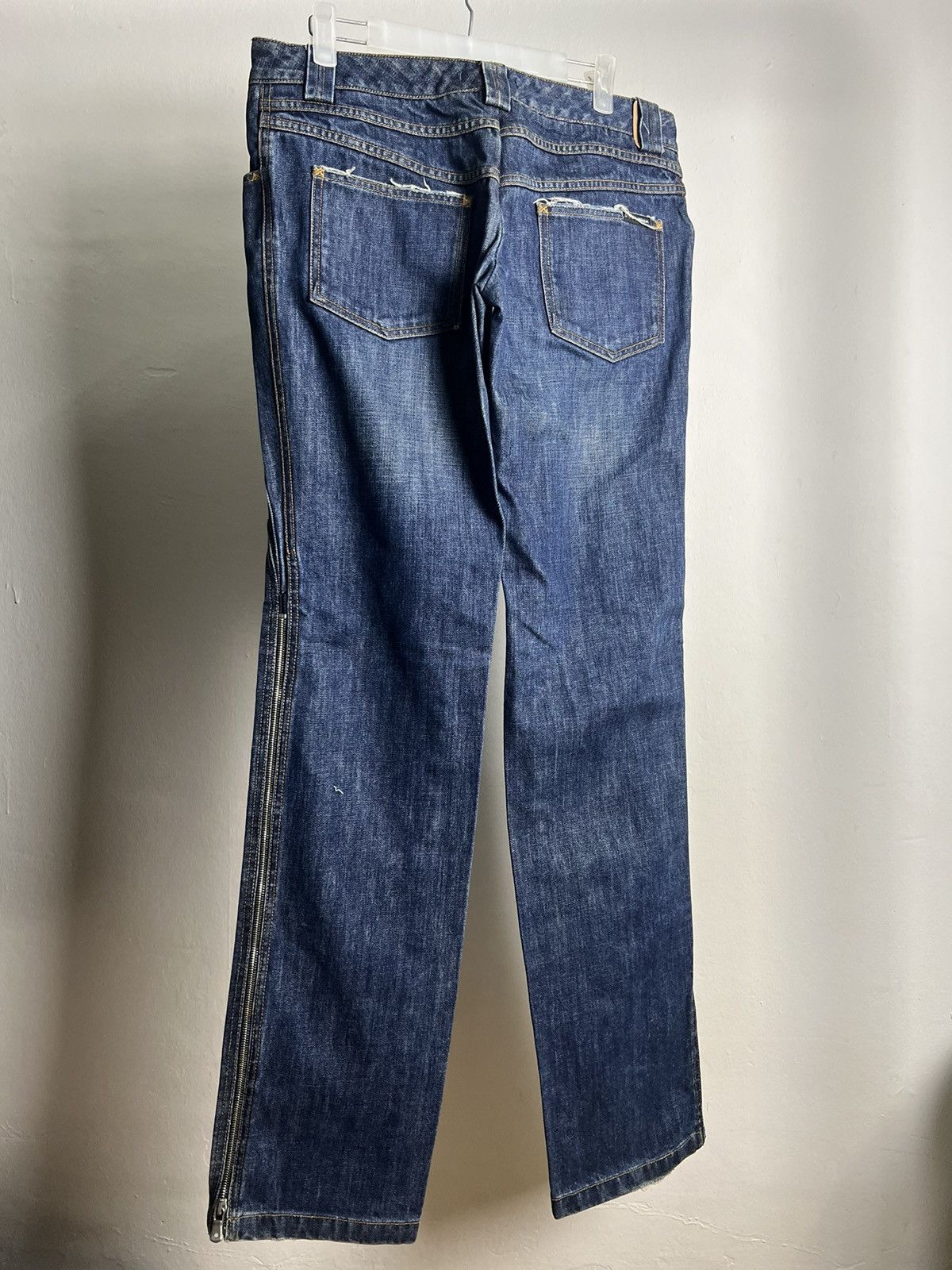 Dolce & Gabbana SS2003 Dolce&Gabbana Side Zipper Denim Jeans Size US 33 - 5 Thumbnail