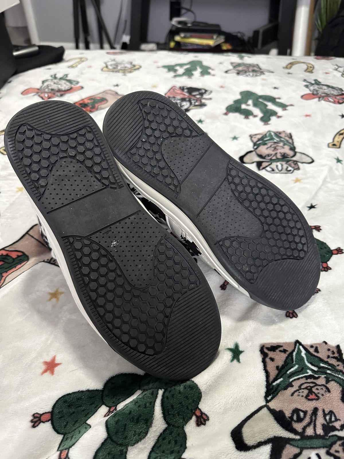 MSGM Black and White Canvas Hi-Tops Size US 7 / EU 40 - 5 Thumbnail