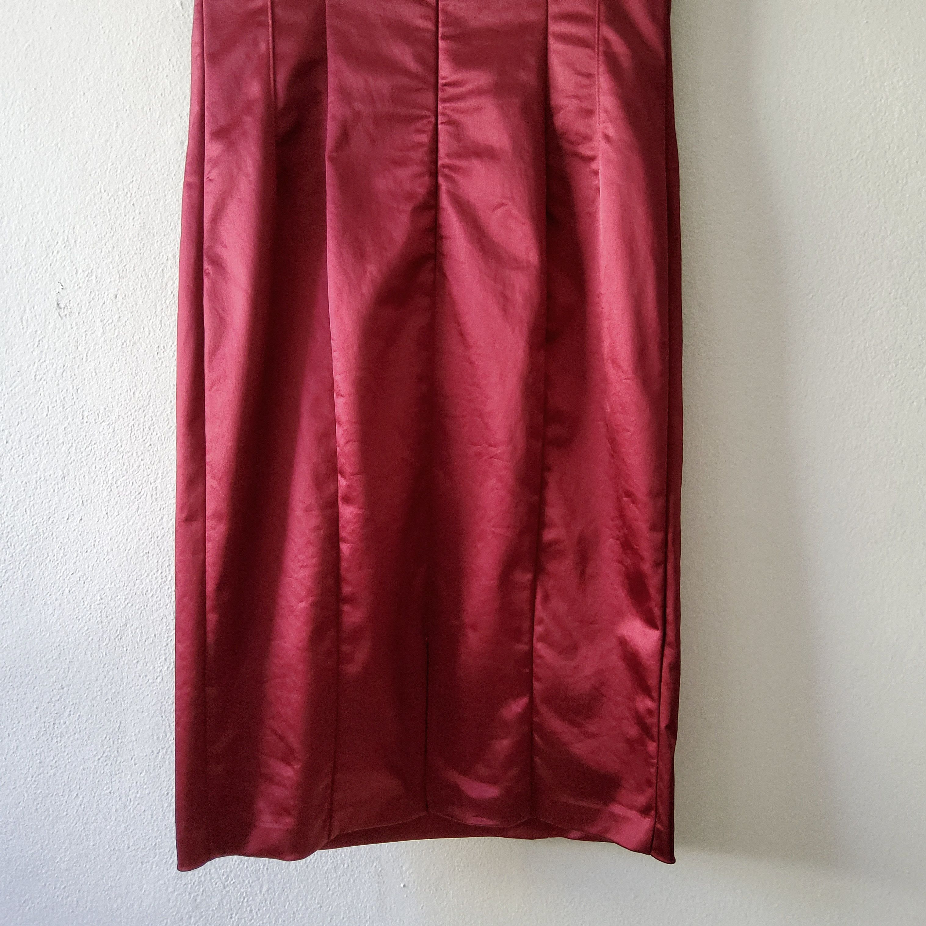 John Galliano John Galliano vintage y2k silky lace trim bustier dress Size L / US 10 / IT 46 - 11 Thumbnail