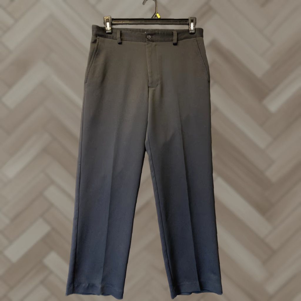 Izod IZOD Men's Golf Pants 32x30 Black Casual Lightweight Regular Straight Size US 32 / EU 48 - 1 Thumbnail