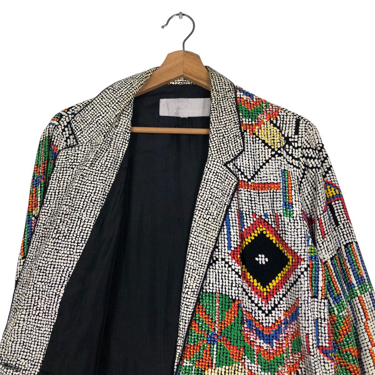 Japanese Brand 🔥Vintage Pleated Design Jacket Platinum Usa Mix Colour Size US M / EU 48-50 / 2 - 12 Thumbnail