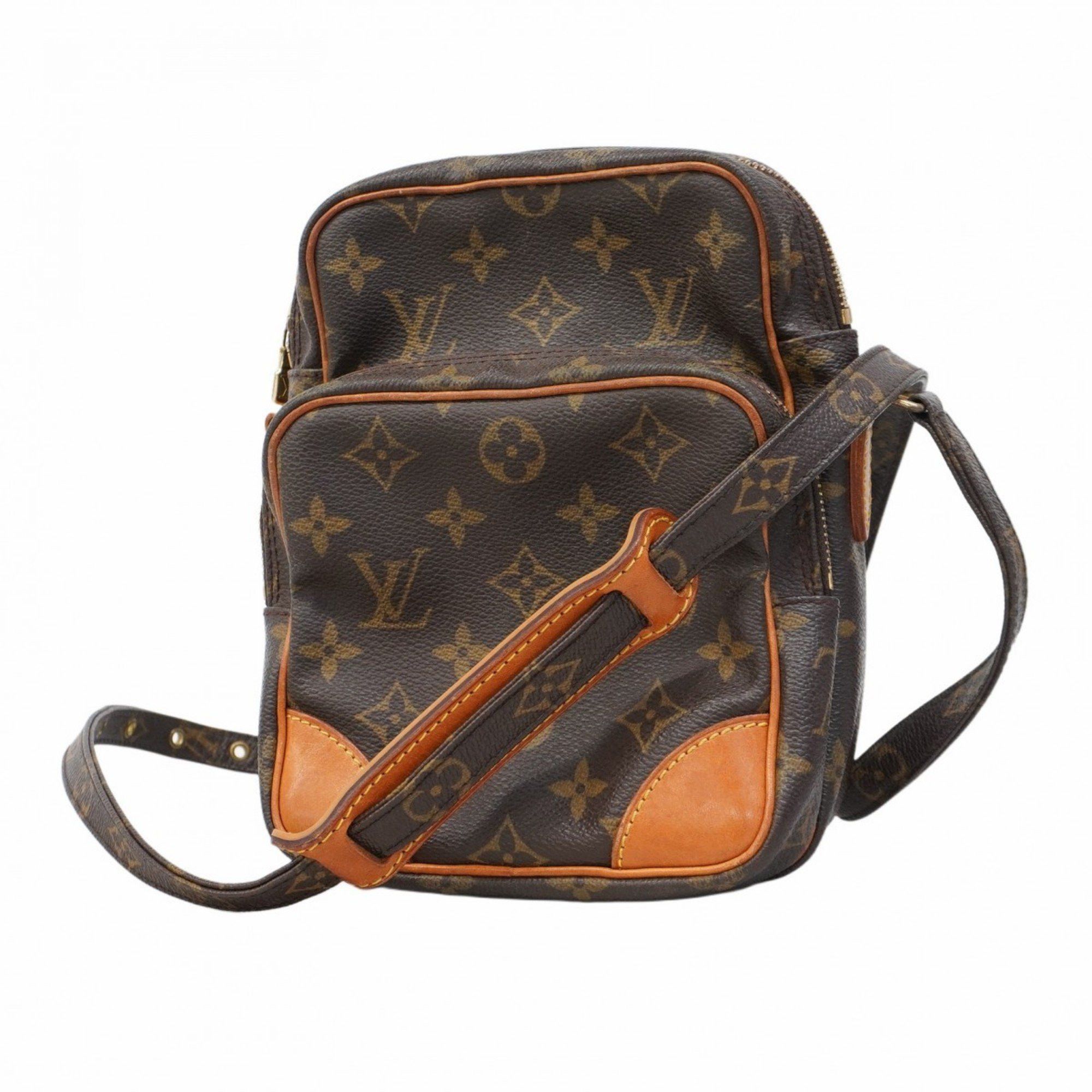 Louis Vuitton Shoulder Bag Monogram Amazon M45236 Brown Ladies, Women's