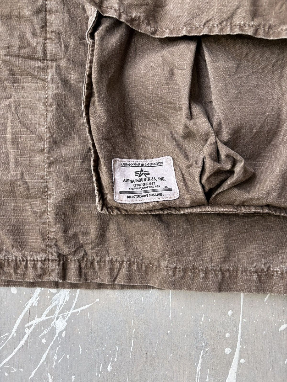 Alpha Industries Sample Alpha Industries Ripstop Military Field Jacket Brown Size US L / EU 52-54 / 3 - 6 Thumbnail