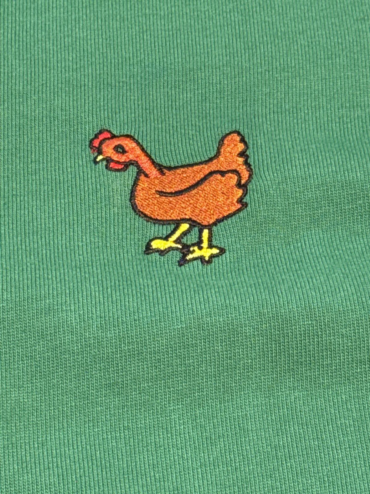 Palace green animal embroidery polo Size US XL / EU 56 / 4 - 2 Thumbnail