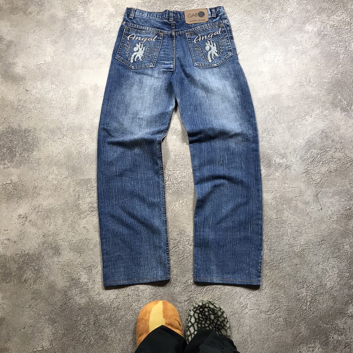 Vintage Vintage 90s Faded Distressed Baggy Jeans Grunge Skate 30 Size 30" / US 8 / IT 44 - 5 Thumbnail
