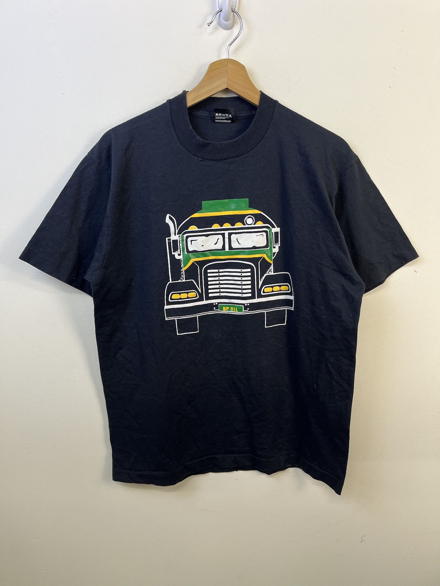Other Vintage Tee Shirt 1980s BP Oil Single Stitch Truck Tee Shirt Size L Size US L / EU 52-54 / 3 - 1 Thumbnail