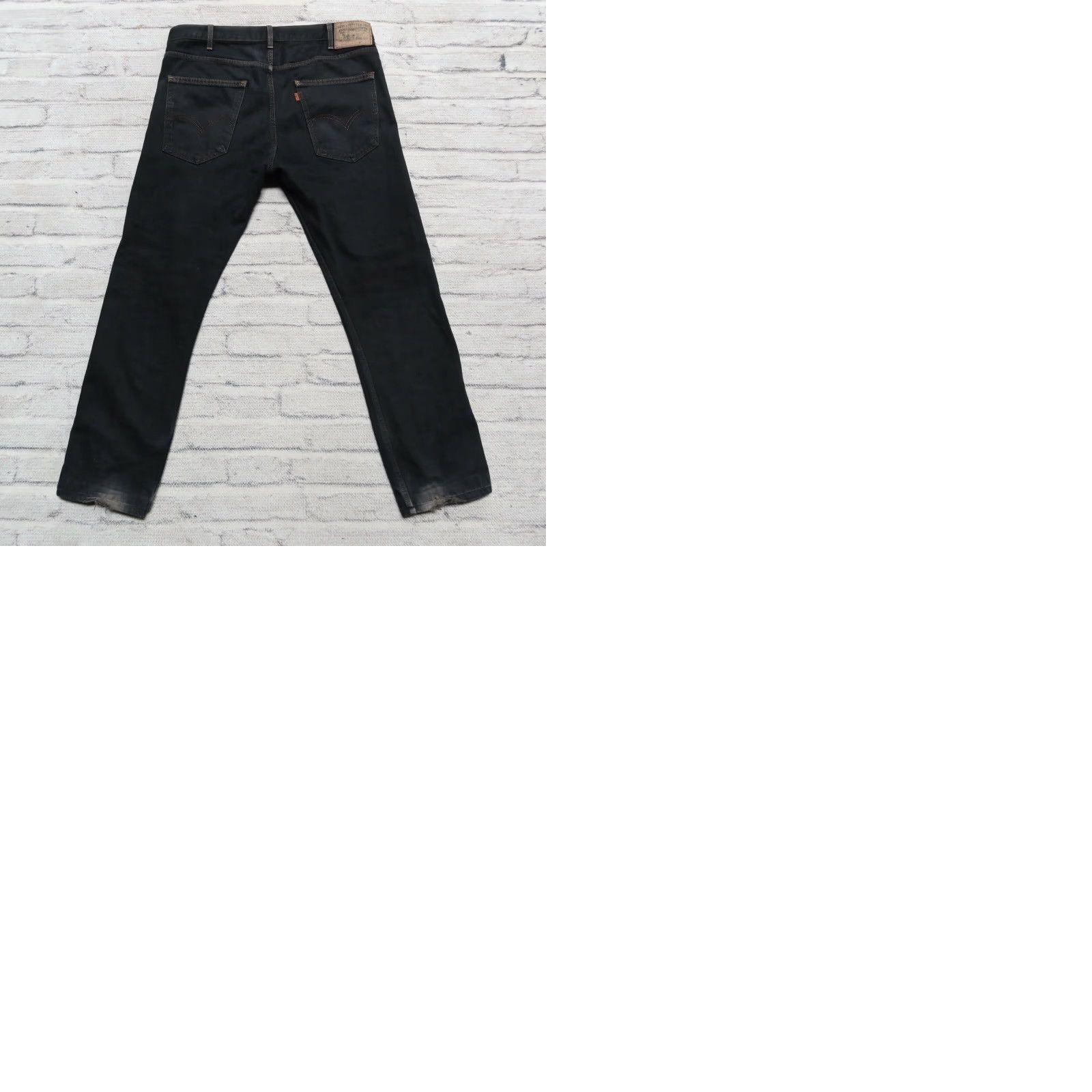 Levi's VINTAGE Levi's LVC 606 Denim Jeans Mens Regular Black 34x29 Made in USA Jeans Size US 34 / EU 50 - 9 Thumbnail
