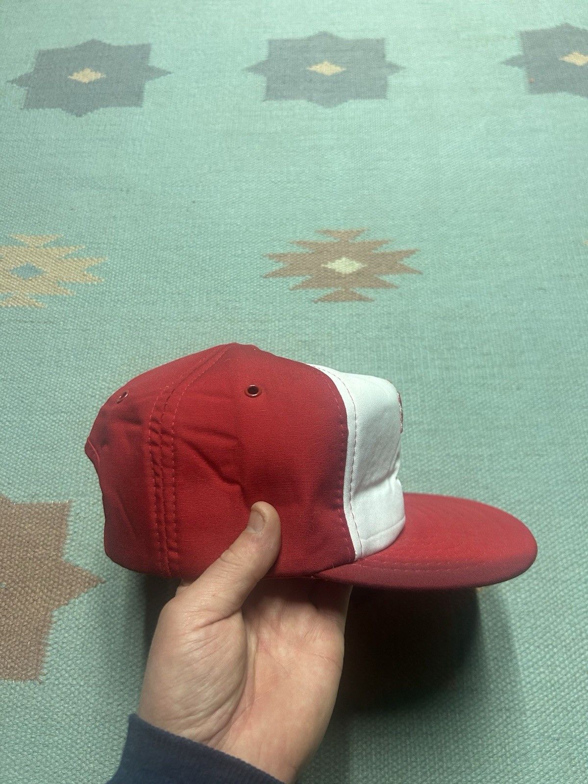 Vintage Vtg trucker hat seagrams beer drinking 7 80s 90s Snap NOS Size ONE SIZE - 9 Thumbnail