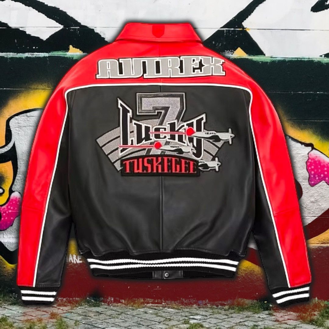 Avirex Avirex Tuskegee Lucky 🍀 7 🛩️ Jacket 🧥 Size US M / EU 48-50 / 2 - 1 Thumbnail
