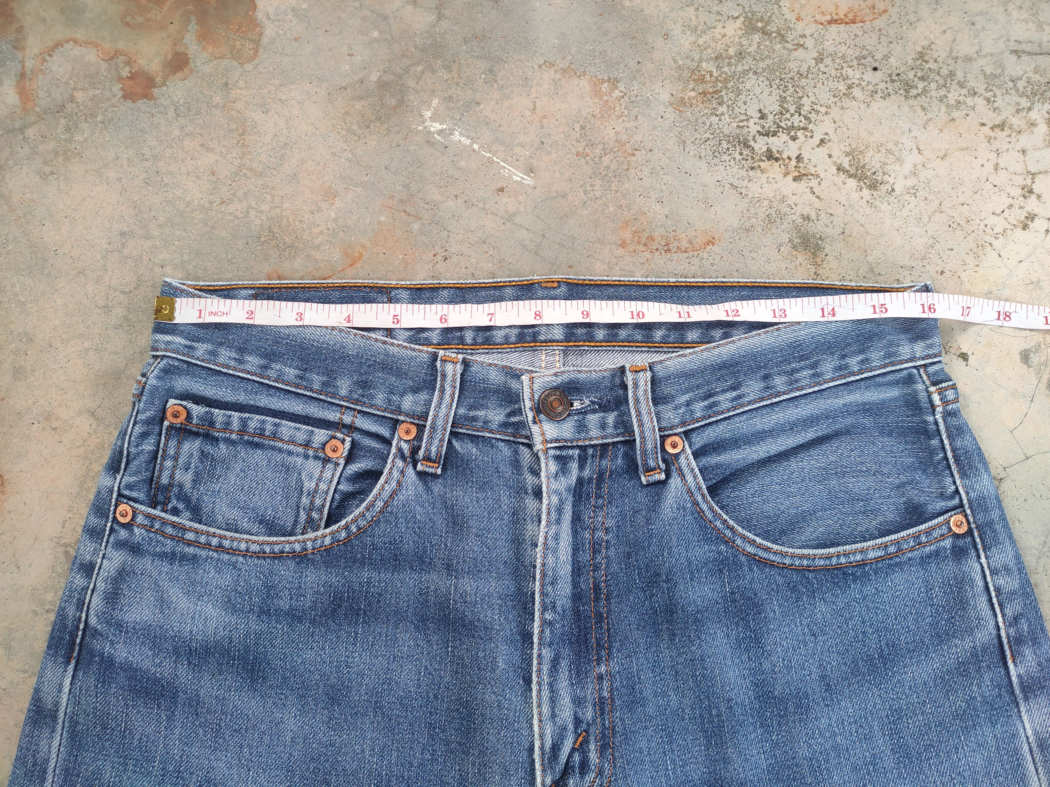 Levi's Vintage Clothing W32 VINTAGE 2001 LEVI'S 512 FADED JEANS DENIM PANTS Size US 32 / EU 48 - 6 Thumbnail