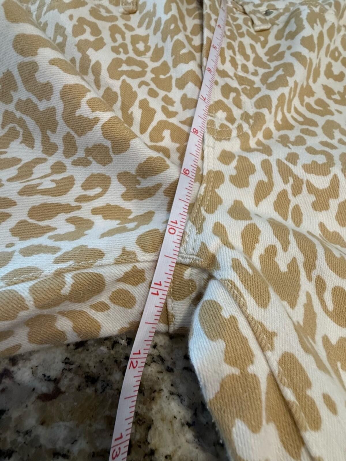 Other J. Crew Factory High-Rise Toothpick leopard print jeans 27” Size 27" / US 4 / IT 40 - 11 Thumbnail