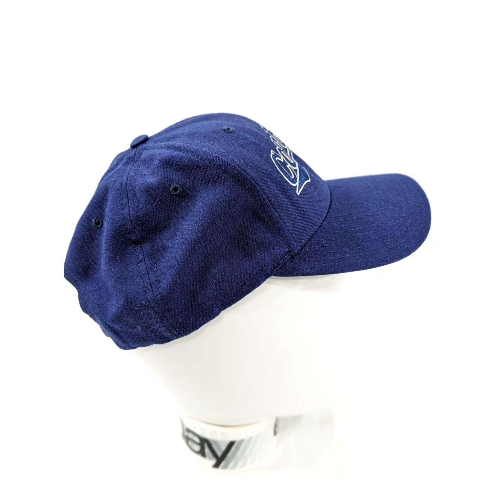 Vintage VINTAGE Dallas Cowboys Baseball Cap Mens Blue 90s Football Team Star Snapback Twins Enterprise Wool Blend Hat Size ONE SIZE - 4 Thumbnail