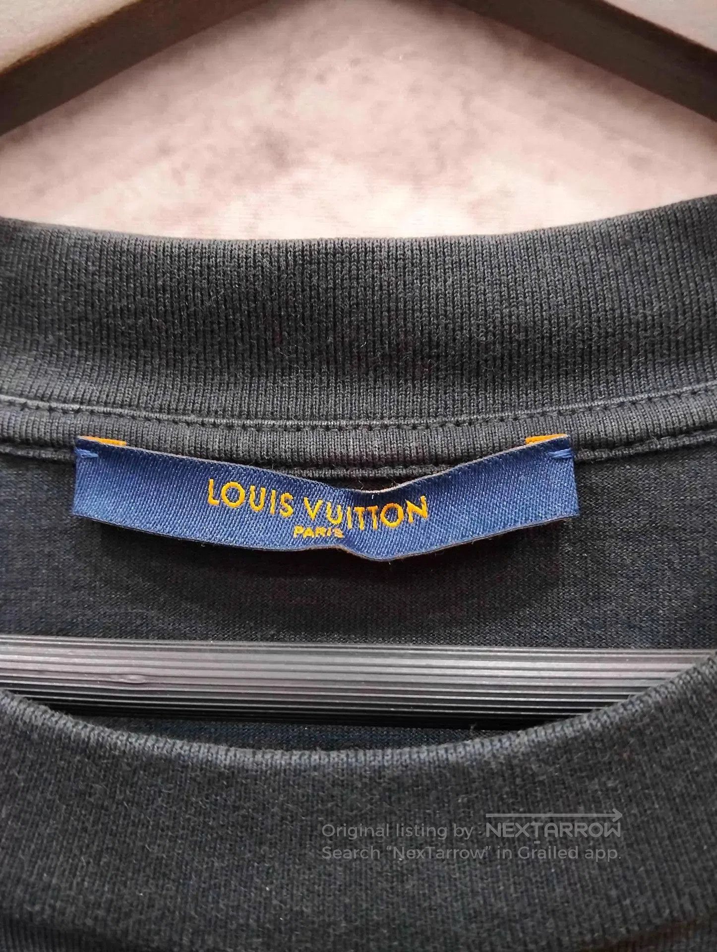 Louis Vuitton Black Short Sleeve Graphic T. Size US M / EU 48-50 / 2 - 4 Thumbnail