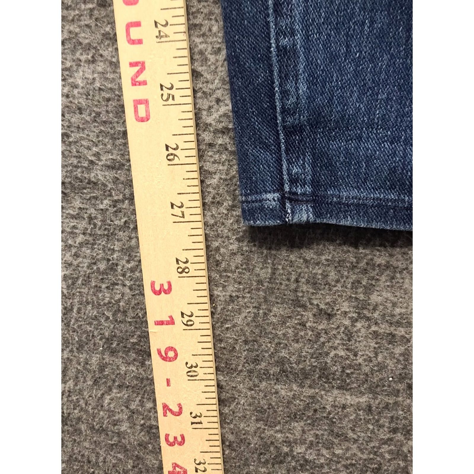 Spanx Spanx Jeans Womens L Ankle High Rise Slimming Shapewear Jeggings Distressed Blue Denim Cotton Polyester Spandex Size 36" / US 14 / IT 50 - 5 Thumbnail
