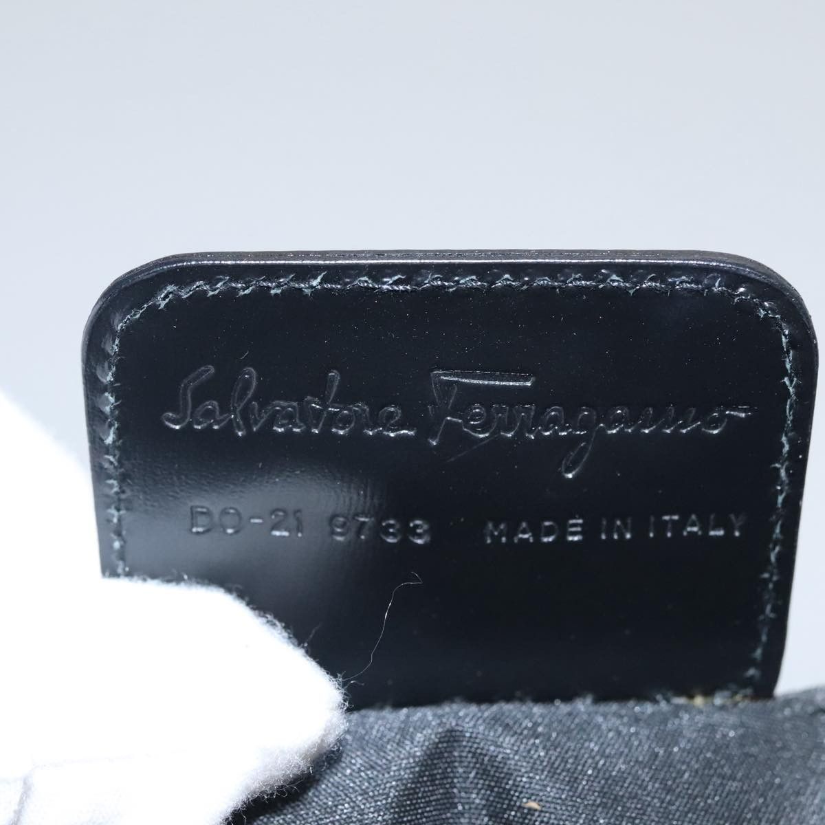 Salvatore Ferragamo Salvatore Ferragamo Hand Bag Wool Gray Size ONE SIZE - 16 Thumbnail