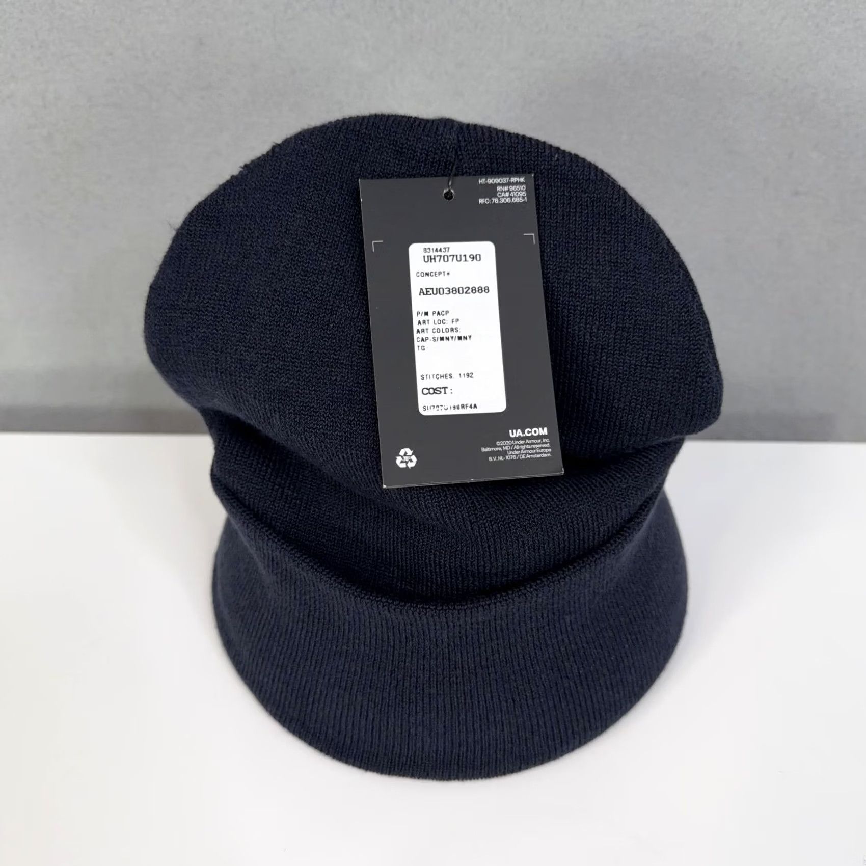 Under Armour Under Armour Hat Mens One Size Blue Beanie Yellowstone Wyoming Cuffed Winter NWT Size ONE SIZE - 5 Thumbnail