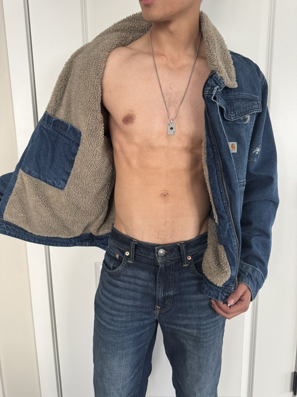 Carhartt × Vintage Carhartt relaxed fit heavy duty jacket Size US L / EU 52-54 / 3 - 7 Thumbnail