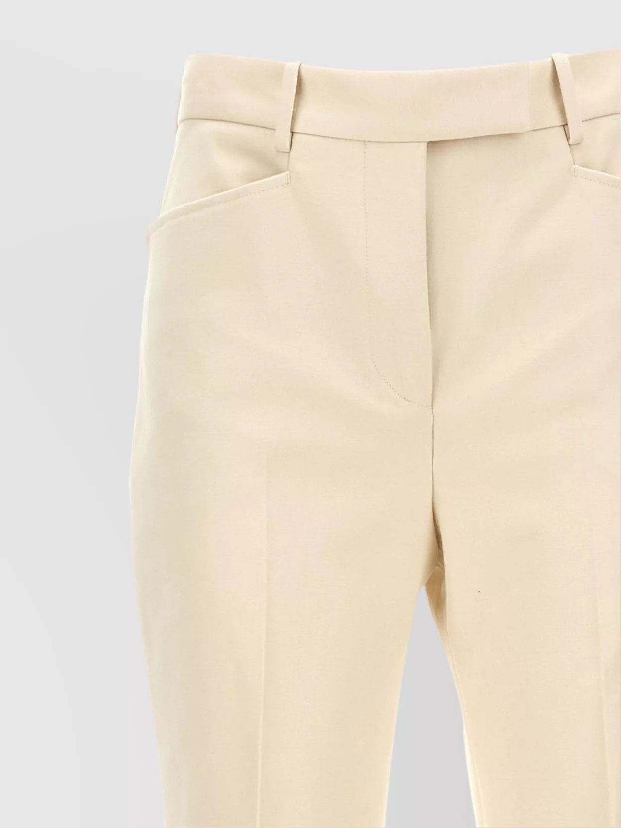 Tom Ford o1y0126 Casual Pant in Ivory Size 28" / US 6 / IT 42 - 4 Thumbnail