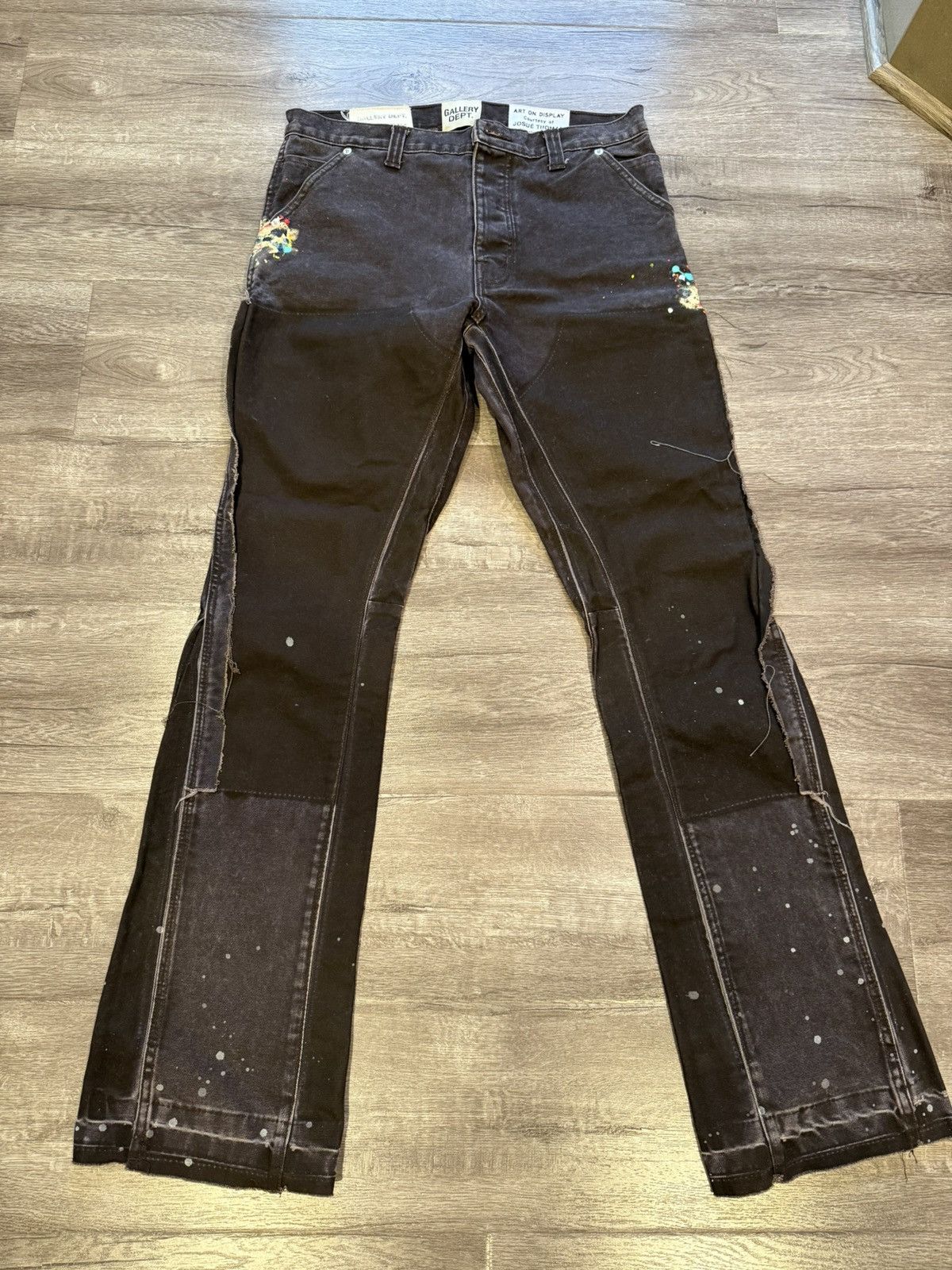 Gallery Dept. Gallery Dept Carpenter Flare Denim Pants Size US 33 - 1 Thumbnail
