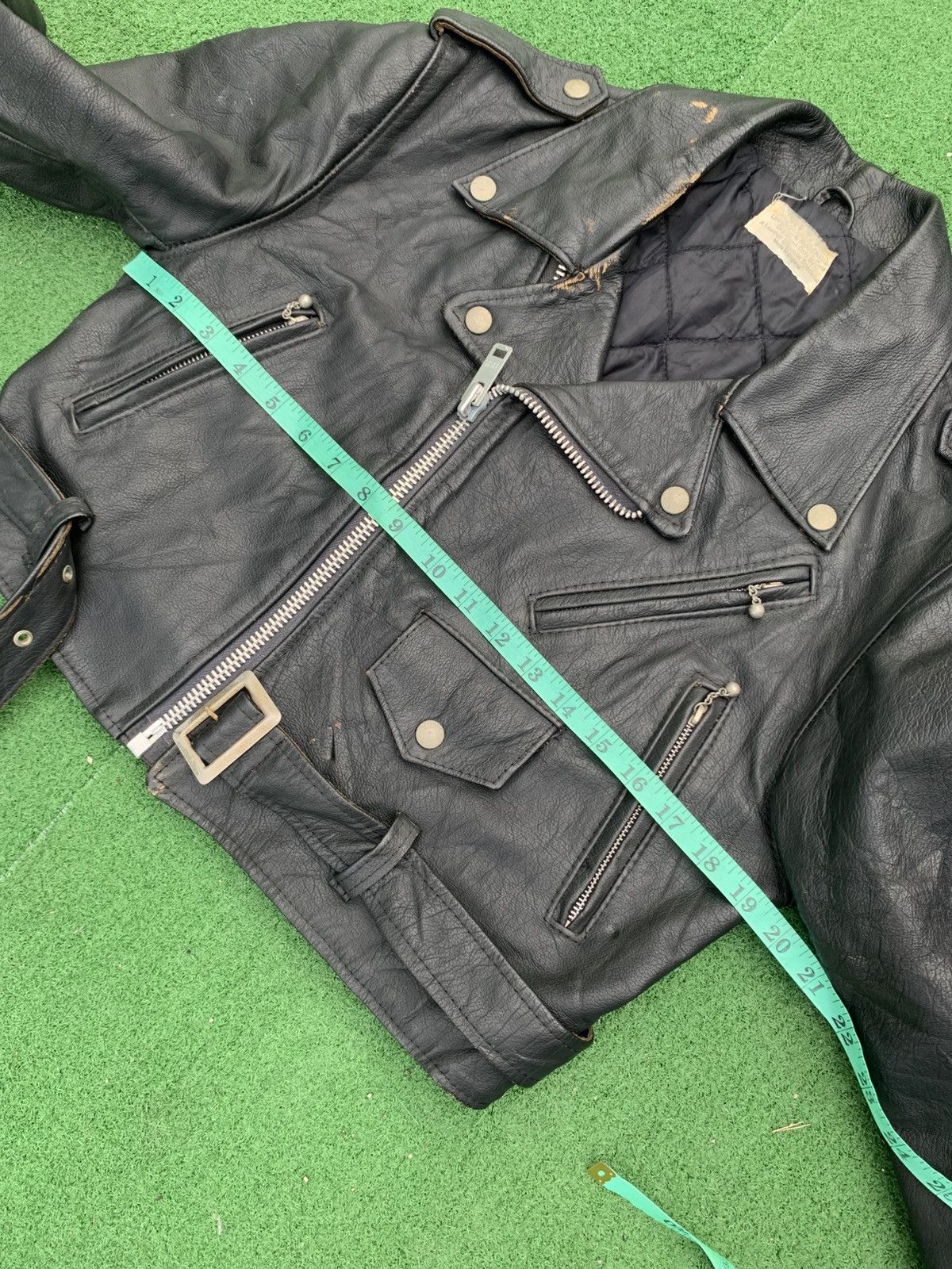 Genuine Leather VINTAGE TRUE DOUBLE COLLAR LEATHER JACKET Size US M / EU 48-50 / 2 - 11 Thumbnail