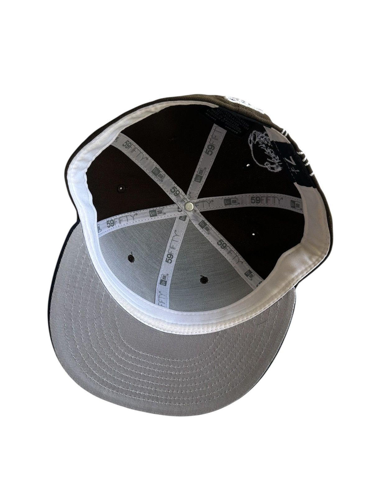 mewt Mewt Walnut Navy New Era 59Fifty Fitted Hat Size ONE SIZE - 6 Thumbnail
