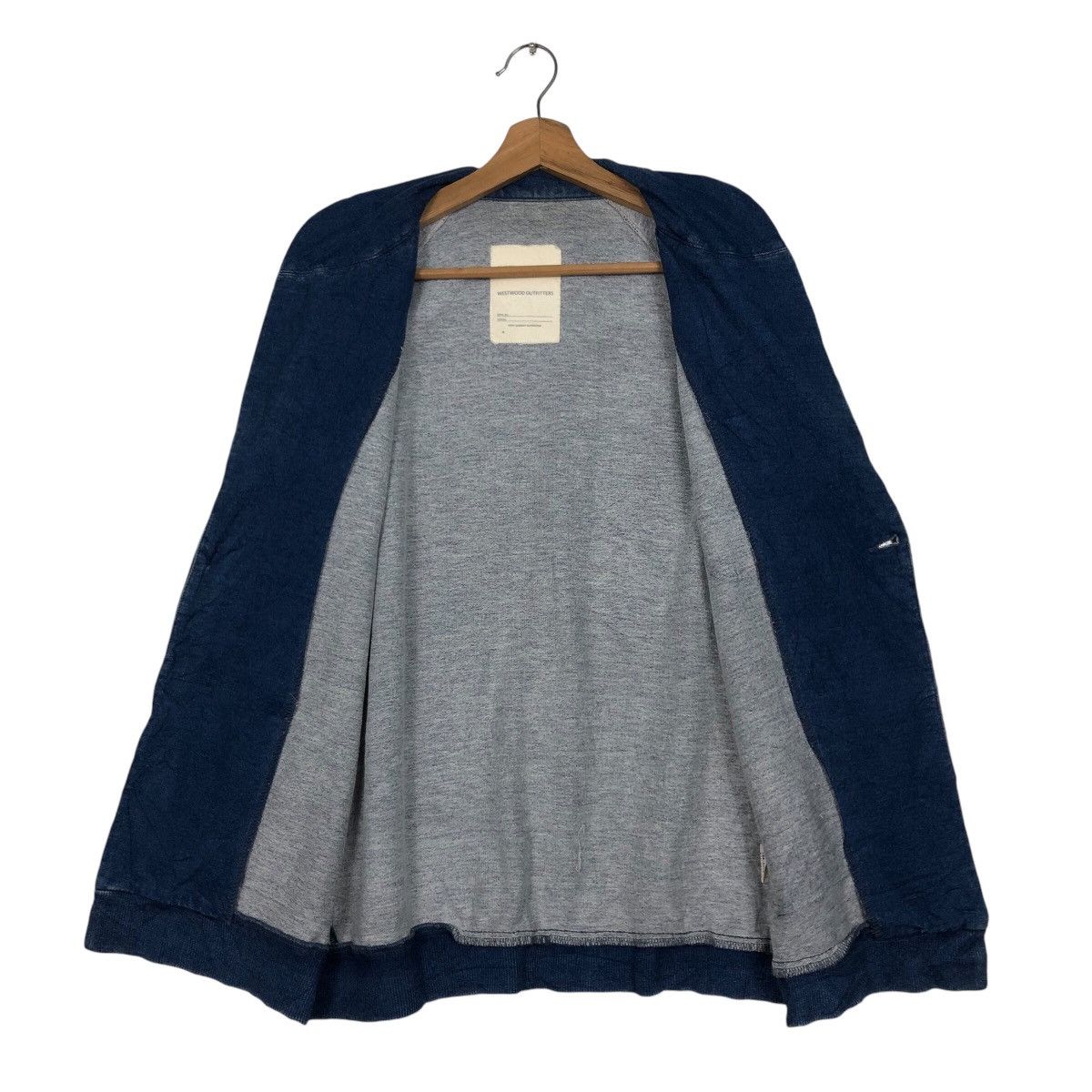 Indigo 📌Vintage Indigo Denim Jacket Worker Westwood 45RPM Size US M / EU 48-50 / 2 - 14 Thumbnail