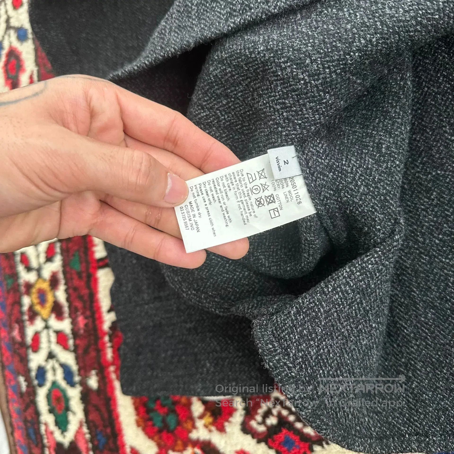 Visvim Visvim 17aw Wally Shirt Size 2. Size US M / EU 48-50 / 2 - 6 Thumbnail