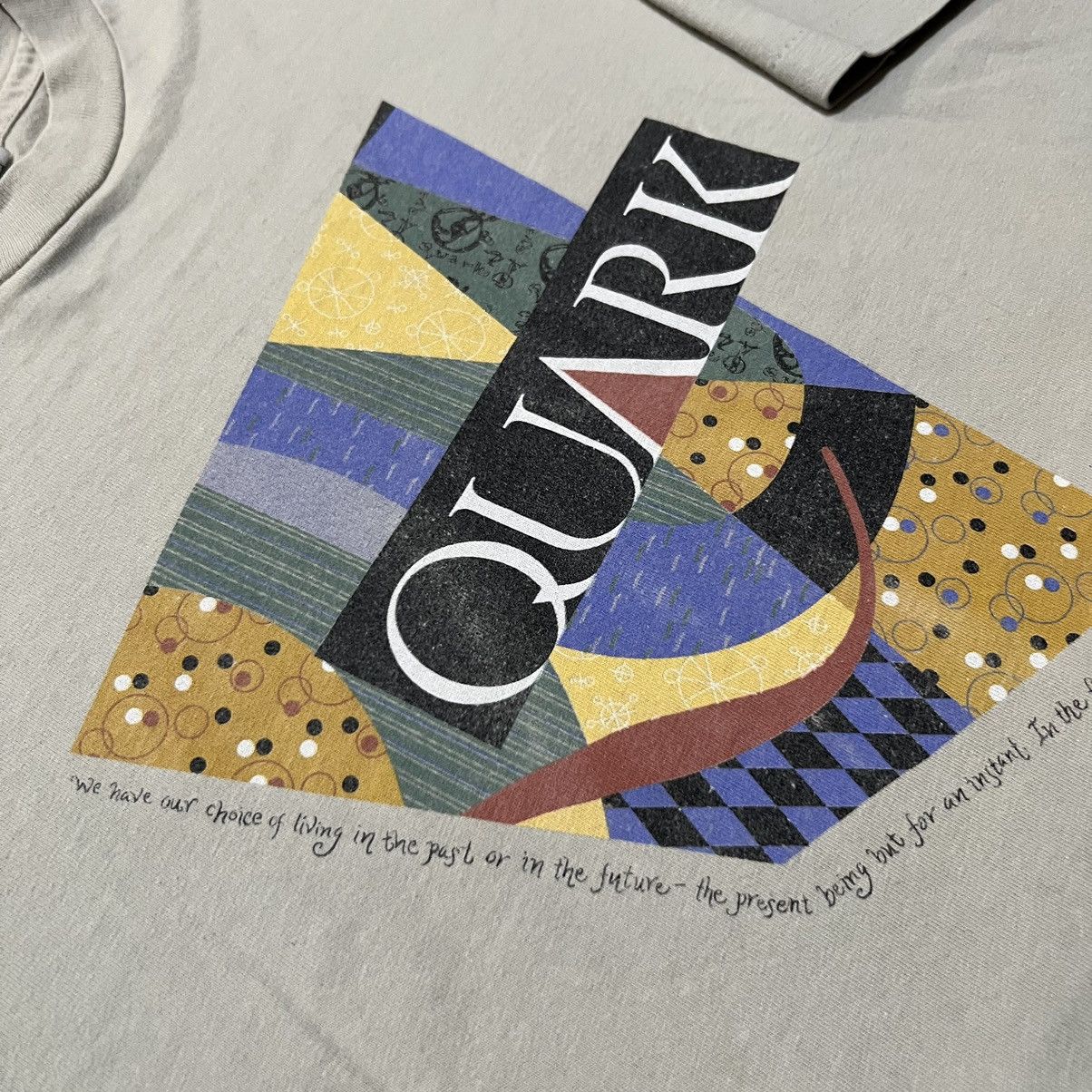 Vintage VTG Robert Henri American Realism Quark Quote Art T Shirt Size US L / EU 52-54 / 3 - 4 Thumbnail