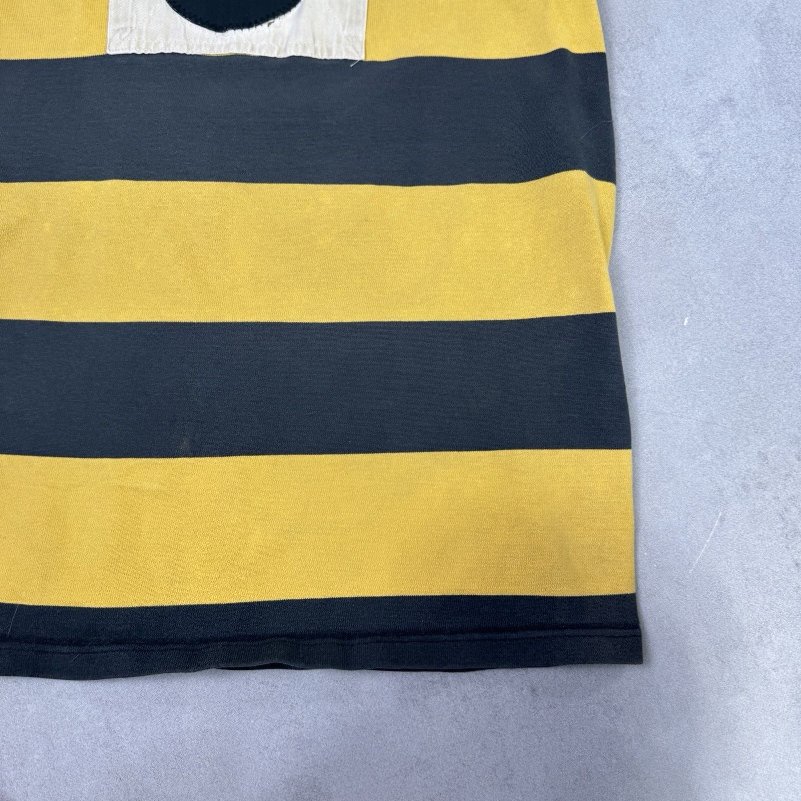 Vintage Vintage 90s Halbro Rugby Jersey Striped #9 Men Size 112cm Size US L / EU 52-54 / 3 - 21 Thumbnail