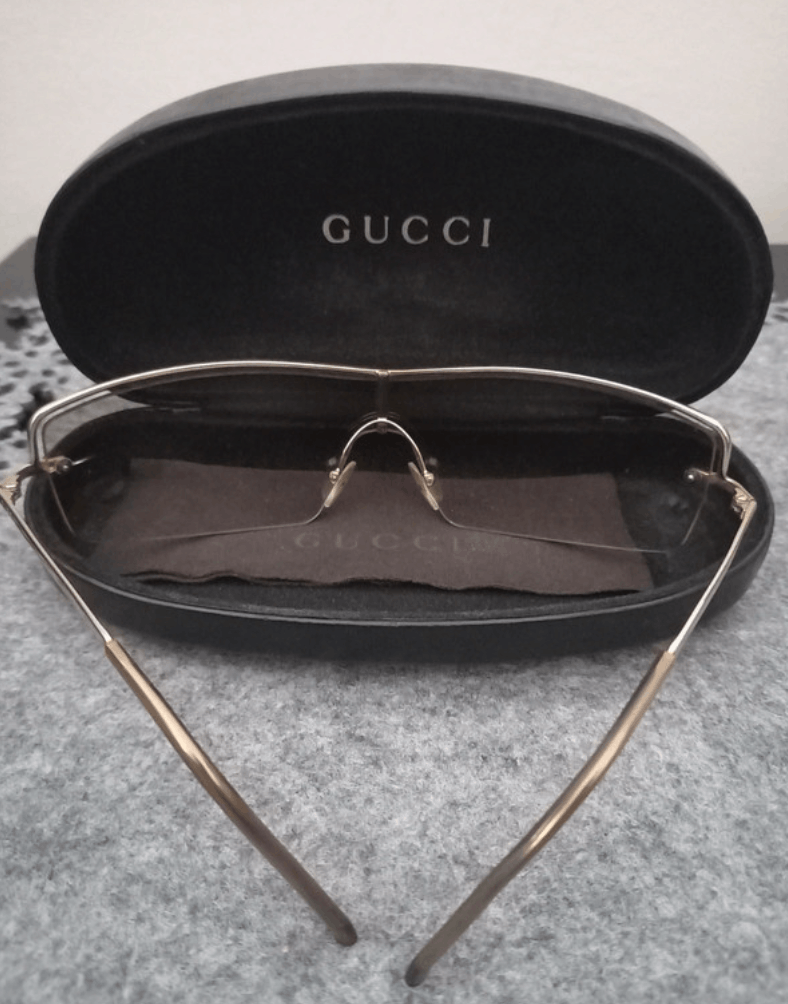Gucci Gucci Sunglasses Mask Logo Shield GG Sport Vintage Size ONE SIZE - 2 Thumbnail