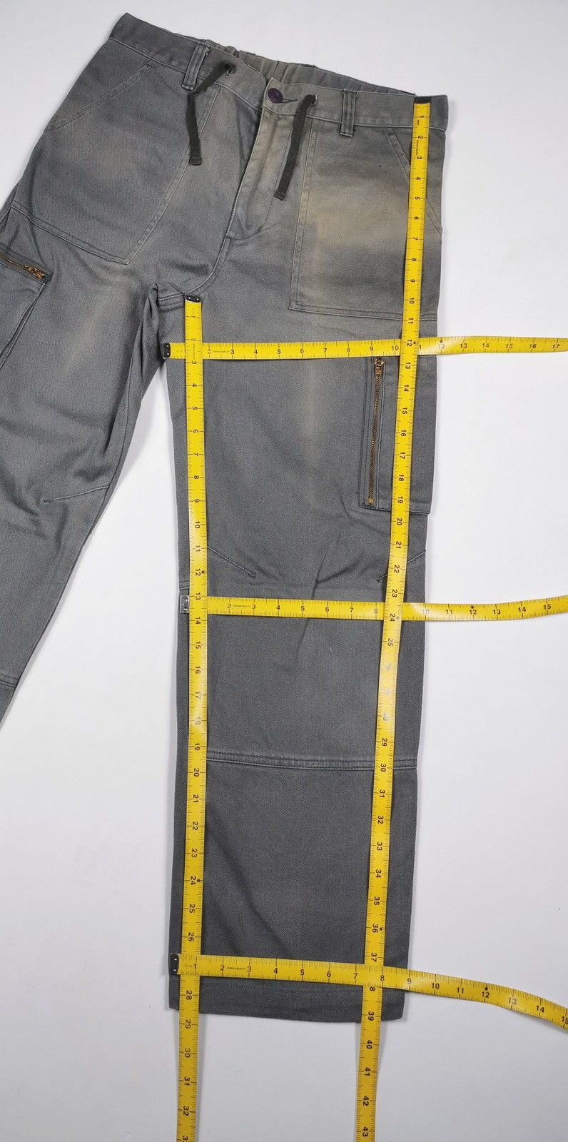 Japanese Brand Sunfaded Famock Japan Cargo Baker Pants Size US 32 / EU 48 - 8 Thumbnail