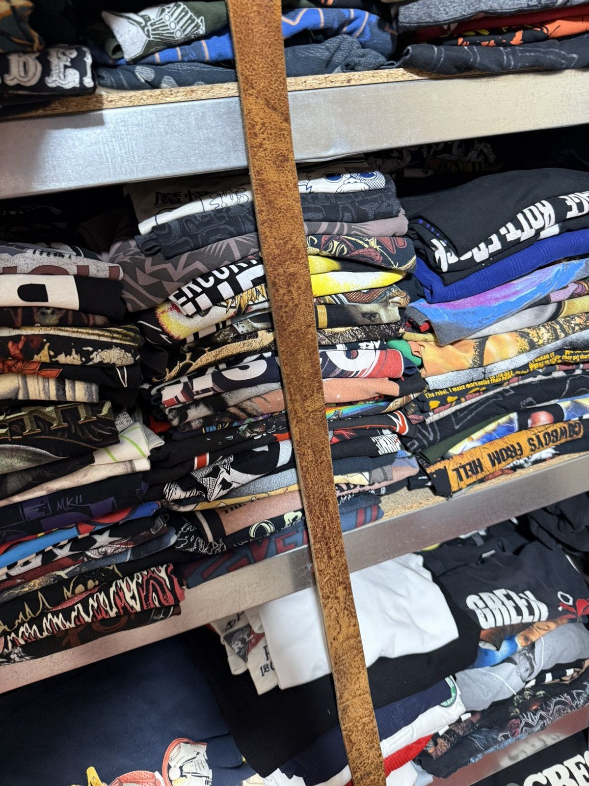 Hysteric Glamour Vintage 1990s The Great American Buckle Bikers Belt Y2K Hype Size ONE SIZE - 8 Thumbnail